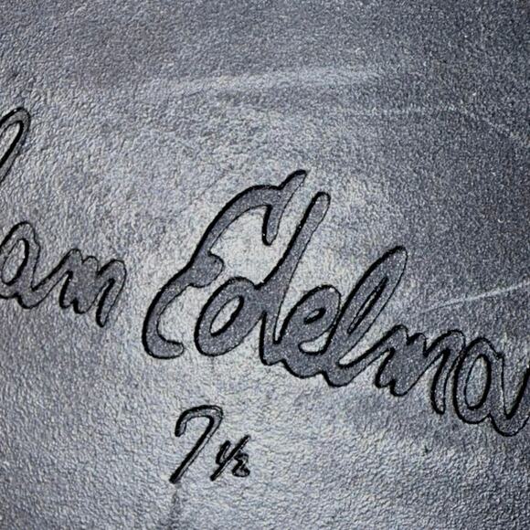 Sam Edelman Laguna Chelsea boot two tone black leather CHUNKY sole pull on 7.5 - Picture 12 of 15